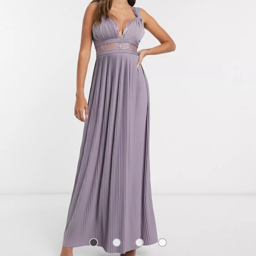 Aubergine Asos Maxi Dress